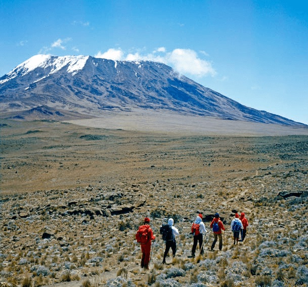 Mountain climbing