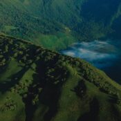 Empakai Crater, located in Tanzania's Ngorongoro Highlands, is a stunning volcanic caldera with a deep alkaline lake at its center