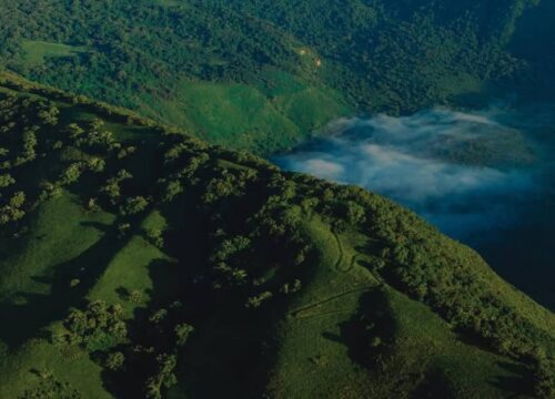 Trekking from Empakai Crater to Lake Natron