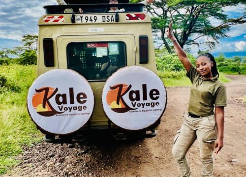 Female Guide in Tanzania